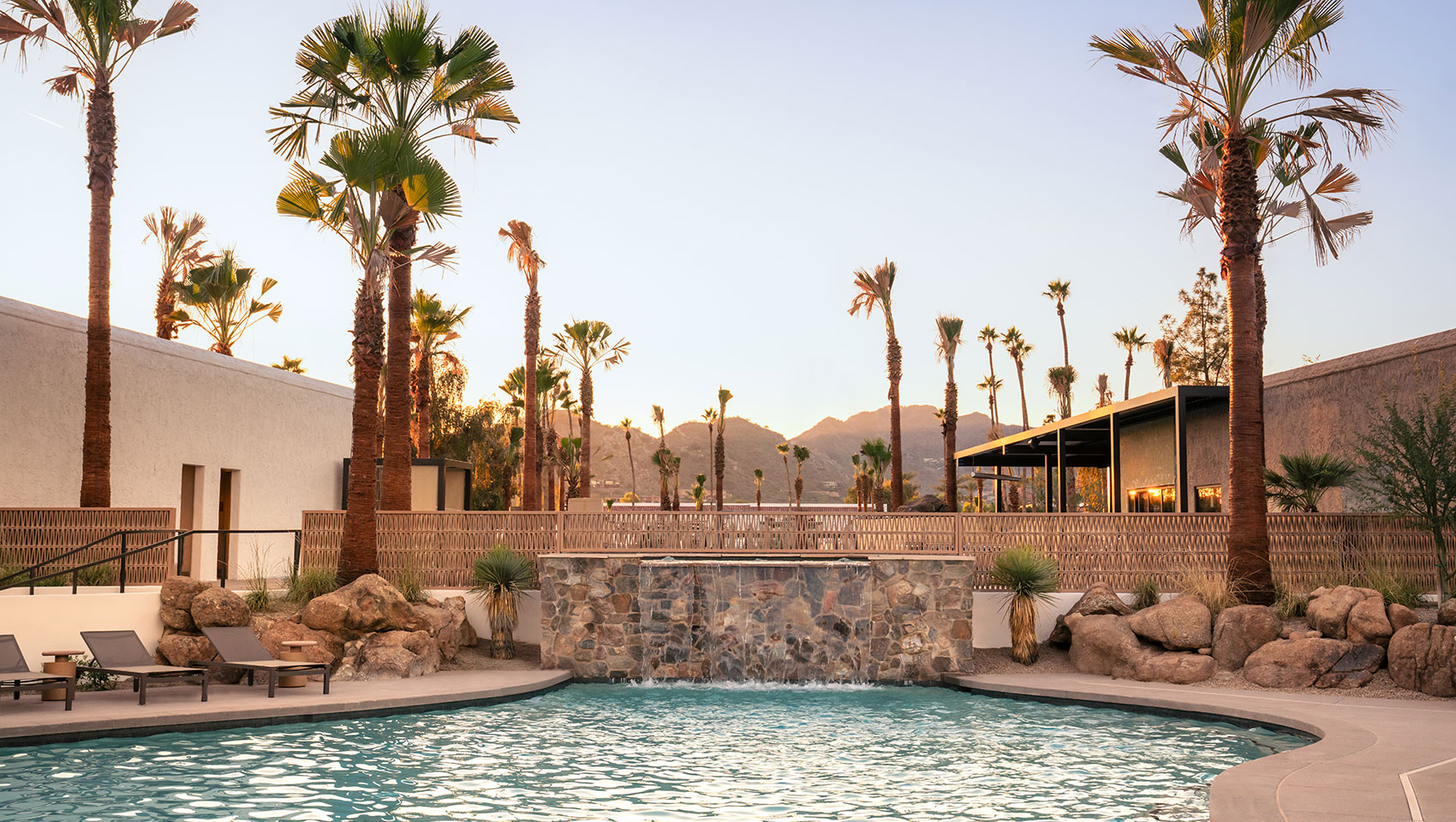 Canyon Vista: A Waterfall Pool Experience