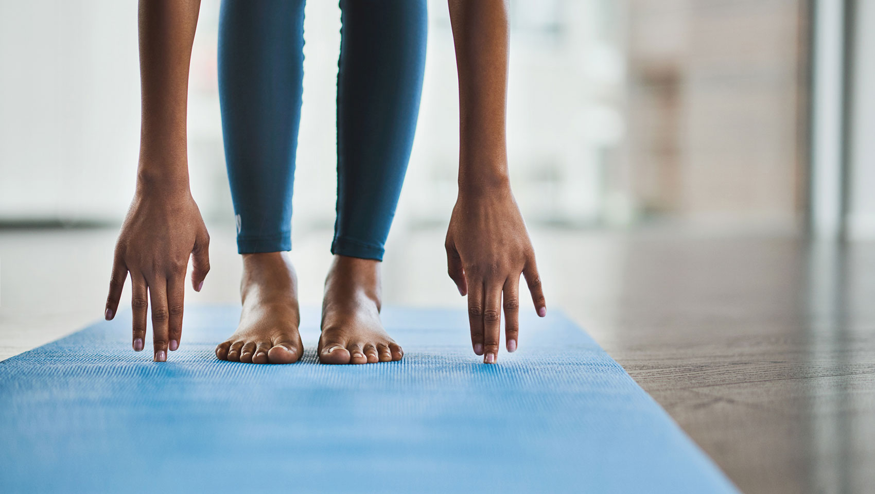 Kimpton Miralina Wellness Program, guest practicing yoga