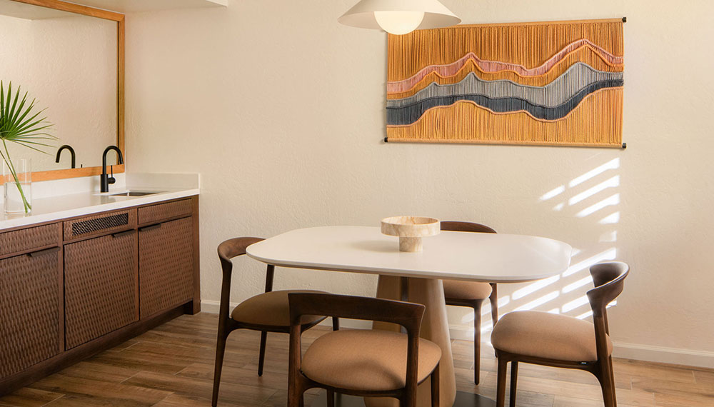 Kimpton Miralina Resort Canyon Casita Dining Table