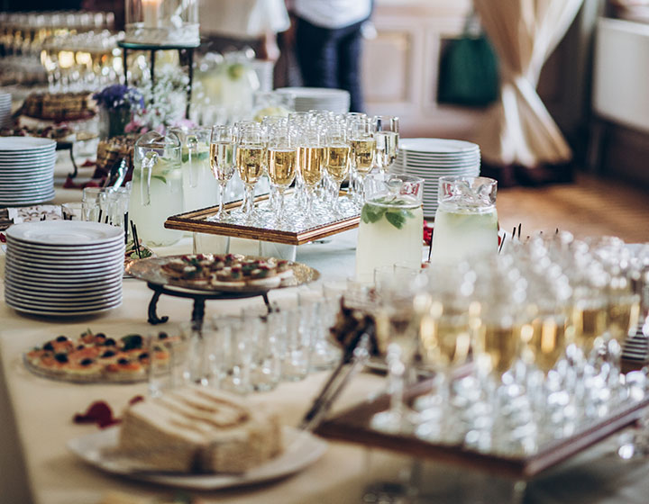 catering at kimpton Miralina