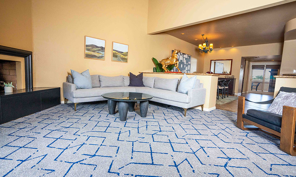 McDowell Residence seating area at Kimpton Miralina