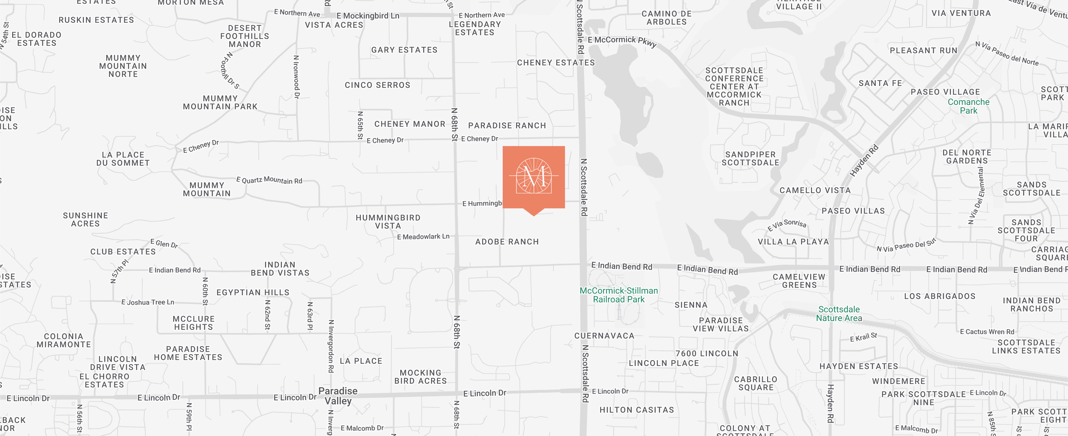 Kimpton Miralina area map