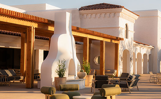 Kimpton Miralina outdoor seating