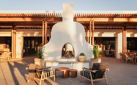 Outdoor seating at Kimpton Miralina Resort