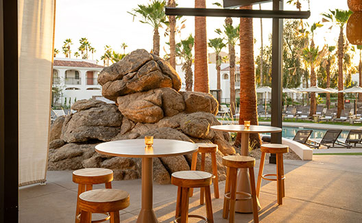 pool and bar at CIMA Scottsdale